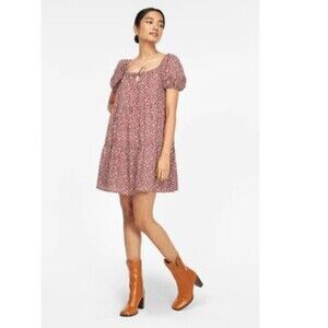 Anthropologie Lacausa Womens Playa Mini Dress X-Small